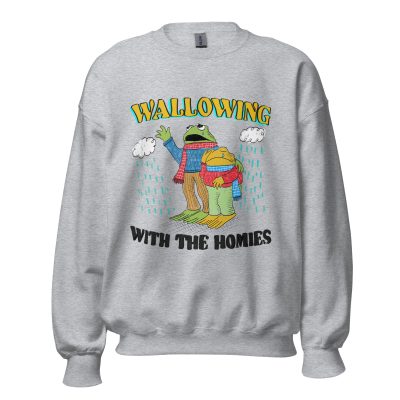 Wallowing Graphic Sweatshirt - Cozy Unisex Hoodie