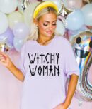 Witchy Woman T-Shirt | Halloween Witch Design | Spooky Apparel
