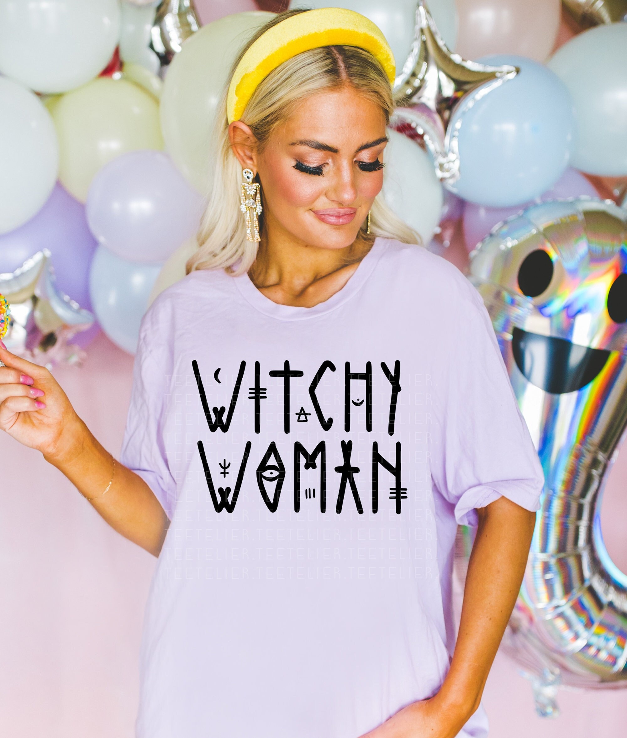 Witchy Woman T-Shirt | Halloween Witch Design | Spooky Apparel