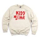 Kiss Me Valentine Band Tee - Valentine's Day Sweatshirt