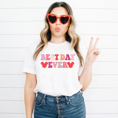 Best Day Ever Valentine's Day Disney-Inspired Family T-Shirt