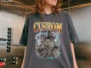 Custom Pet Photo & Name T-Shirt - Personalized Dog Cat Lover Tee