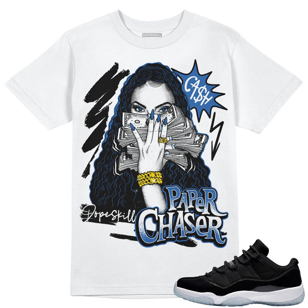 Space Jam 11s NPC Graphic T-Shirt - Retro Basketball Tee - Image 2