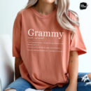 Funny Grammy Definition T-Shirt - Sarcastic Grandma Gift