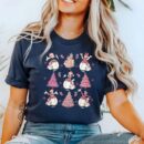 Disney Snowman Christmas T-Shirt | Mickey Mouse Winter Shirt