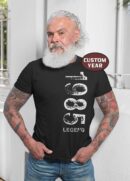 Custom Birthday T-Shirt - Personalized Year & Name Gift