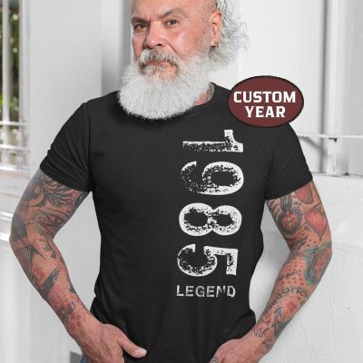 Custom Birthday T-Shirt - Personalized Year & Name Gift