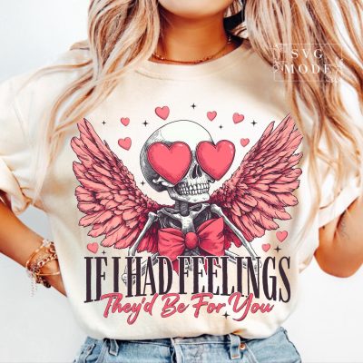 Skeleton Valentine T-Shirt - Anti Valentine PNG Design