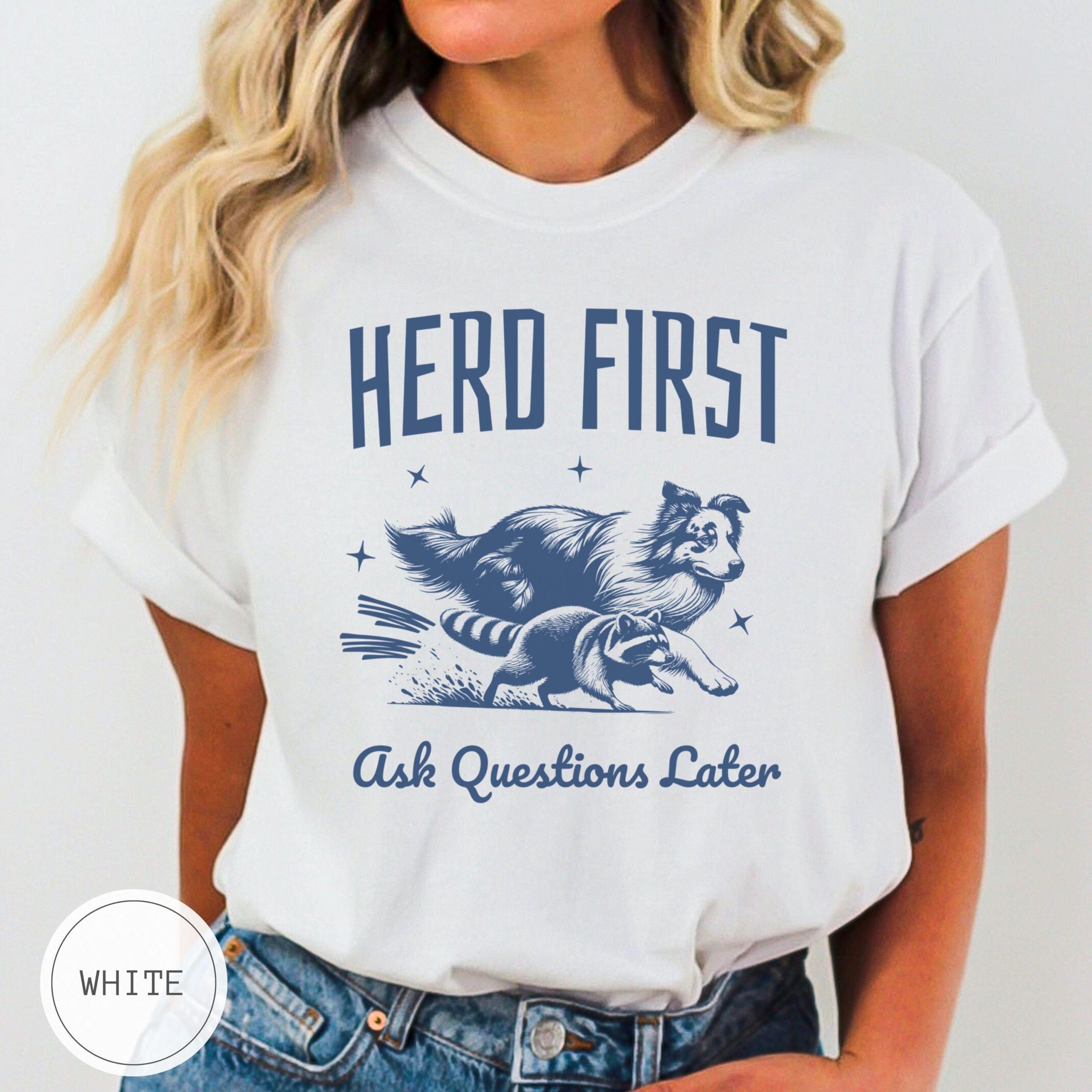 Australian Shepherd Dog Lover T-Shirt - Aussie Mom & Dad Gift - Image 2