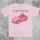 I Can't Drive Funny Hamster Meme T-Shirt - Viral Sad Hamster Design