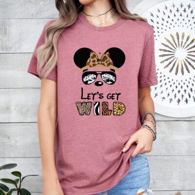 Disney Safari T-Shirt - Mickey & Minnie Animal Kingdom Family Vacation