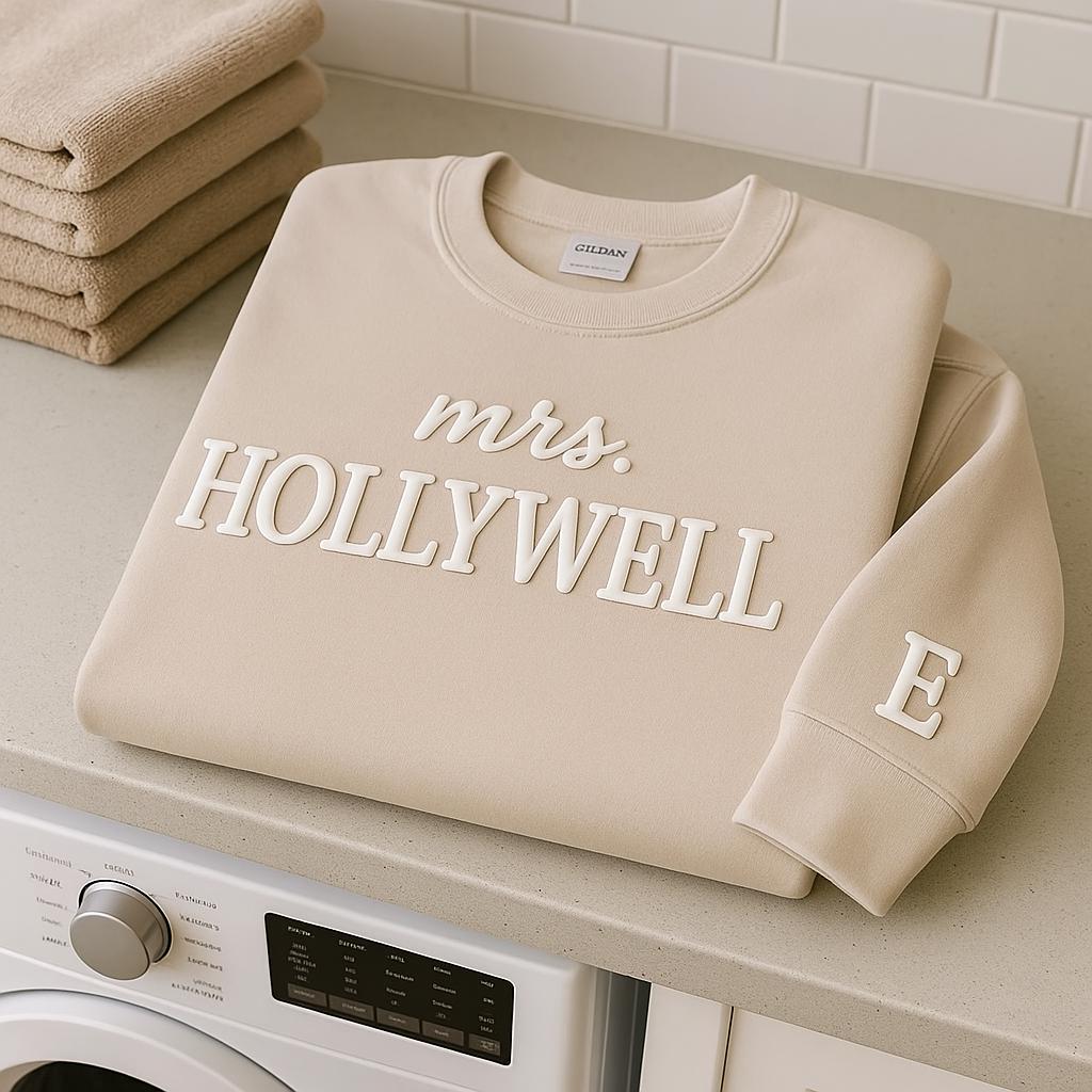 Custom 3D Puff Print Hoodie - Personalized Team Name Sweatshirt - Image 4