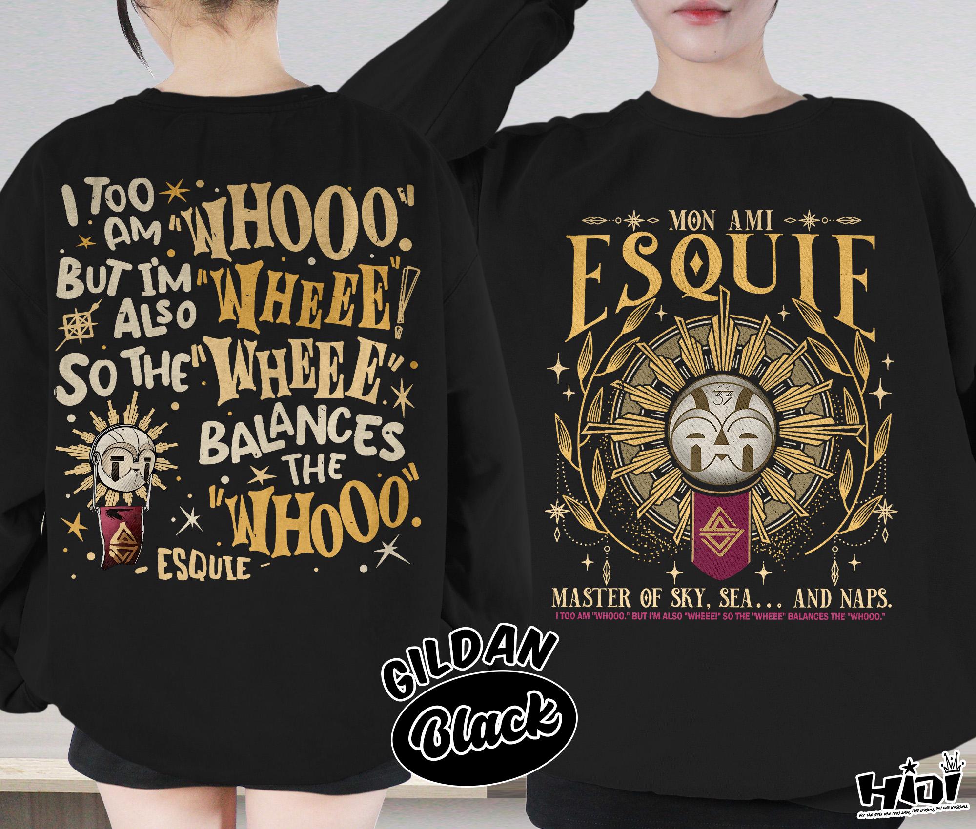 Esquie Clair Obscur Expedition 33 Gamer T-Shirt - Double Sided Design - Image 2