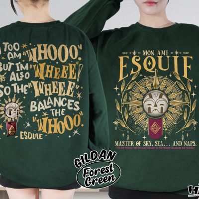 Esquie Clair Obscur Expedition 33 Gamer T-Shirt - Double Sided Design