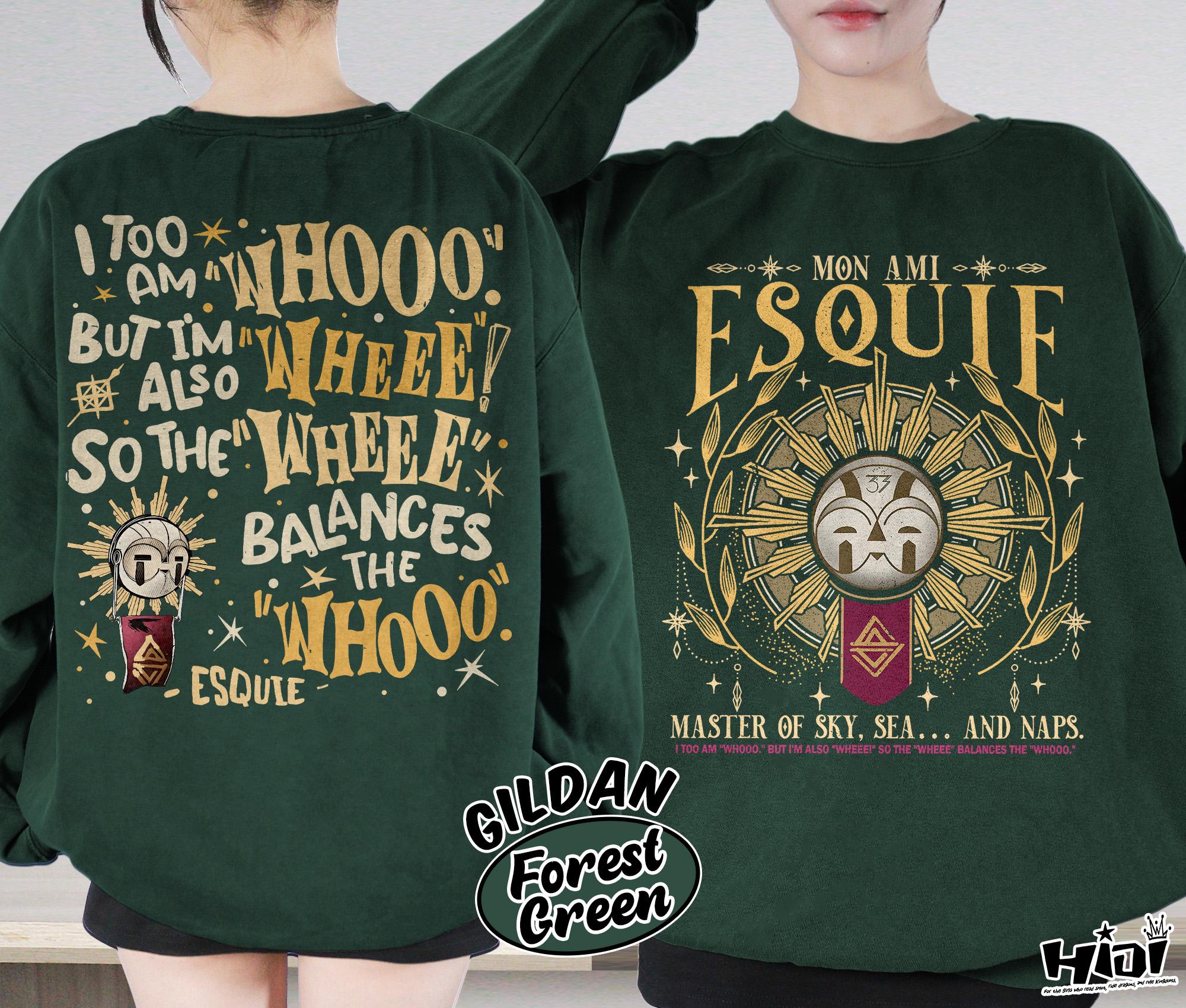 Esquie Clair Obscur Expedition 33 Gamer T-Shirt - Double Sided Design