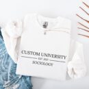 Custom University Sweatshirt - Personalized College Hoodie & Crewneck