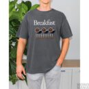 Y2K Ironic Breakfast Sweatshirt - Coffee & Cigarettes Design