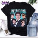 Jacob Elordi Vintage T-Shirt - Black & White Celebrity Tee