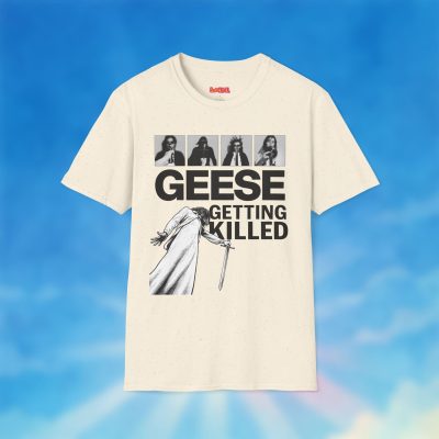 Geese Getting Killed Graphic Tee - Indie Rock Band T-Shirt