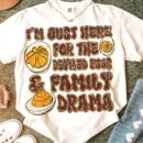 Funny Thanksgiving T-Shirt - I'm Just Here For The Deviled Eggs