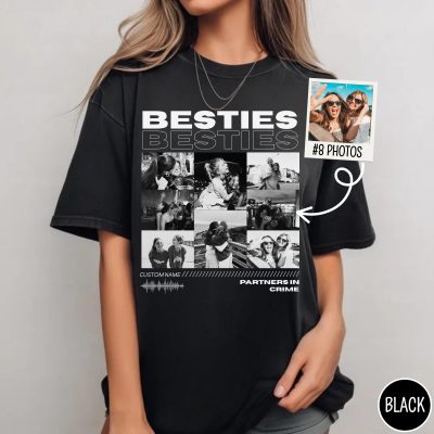 Vintage 90s Besties Photo T-Shirt - Custom BFF Gift
