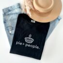Funny Pie People Thanksgiving T-Shirt - Retro Fall Humor Tee