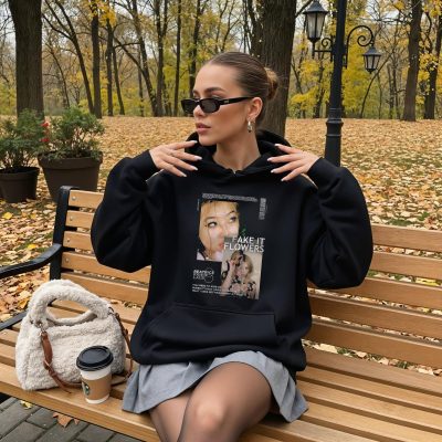 Beabadoobee Fake It Flowers Album Hoodie - Music Merch