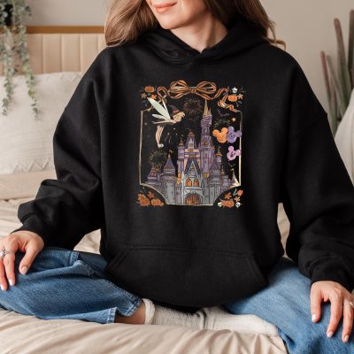 Disney Halloween Hoodie - Magic Kingdom Castle Retro Sweatshirt