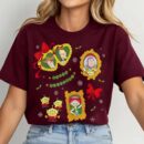 Toy Story Retro Coquette Bow Christmas Shirt - Disney Pixar Holiday Tee