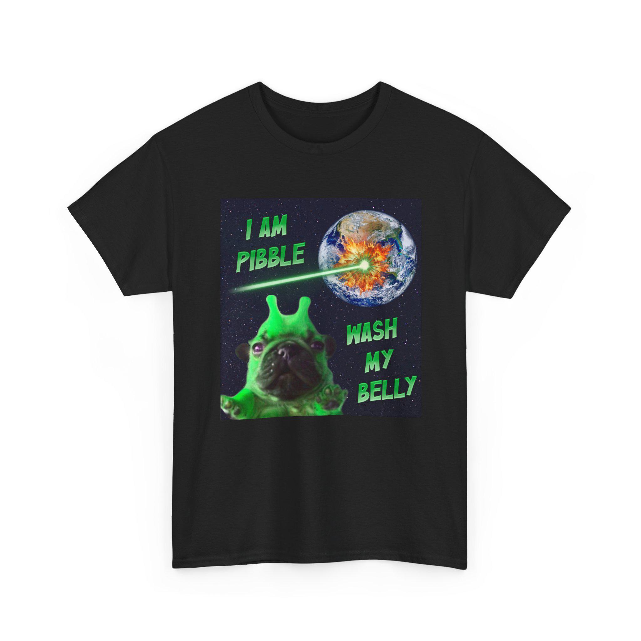 Pibble Meme T-Shirt - Funny Alien Dog Brainrot Design