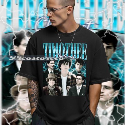 Retro Timothee Chalamet Graphic Tee - Vintage Style T-Shirt