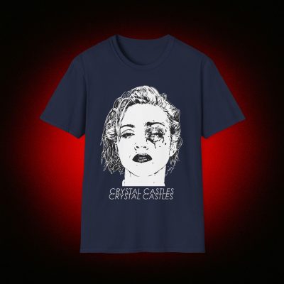 Crystal Castles Black Eye T-Shirt | Alternative Music Band Tee