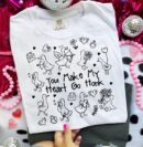 You Make My Heart Go Honk Valentine Goose T-Shirt Design