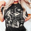 Retro Cryptid Squad UFO Alien T-Shirt - Nature Lover Gift