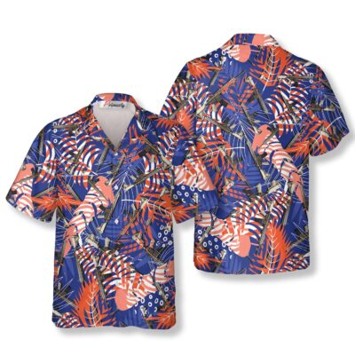 Tropical Plants M27 IAR Gun Hawaiian Shirt for Men